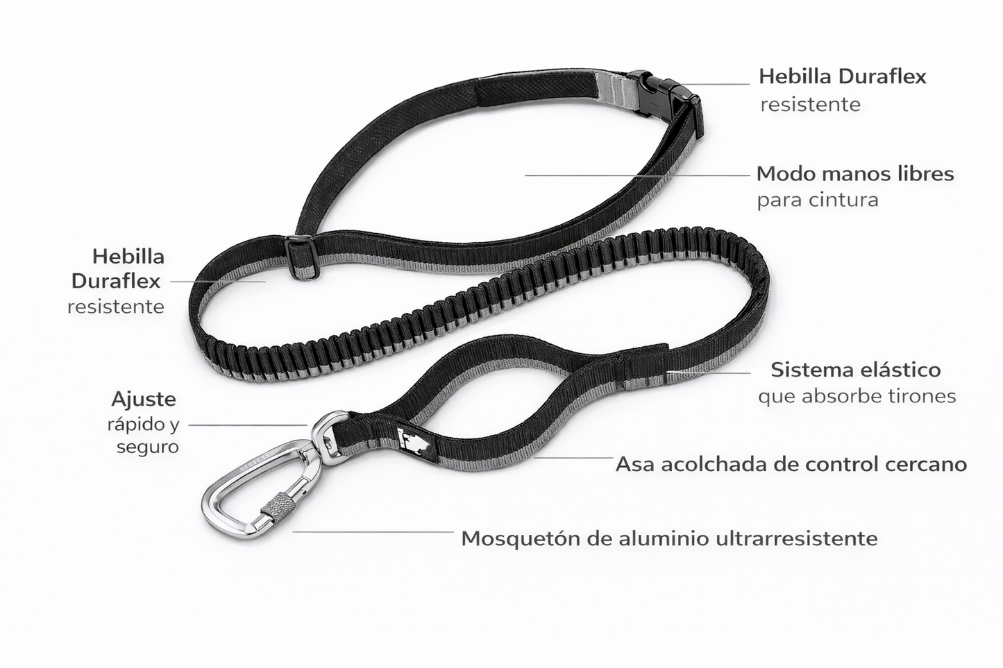 CORREA AVENTURDOG TRAIL FLEX HANDS-FREE