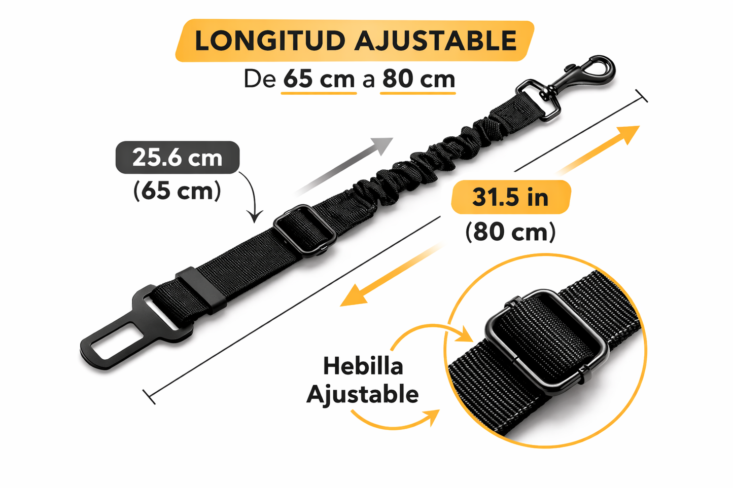 CORREA AVENTURDOG SAFE DRIVE FLEX