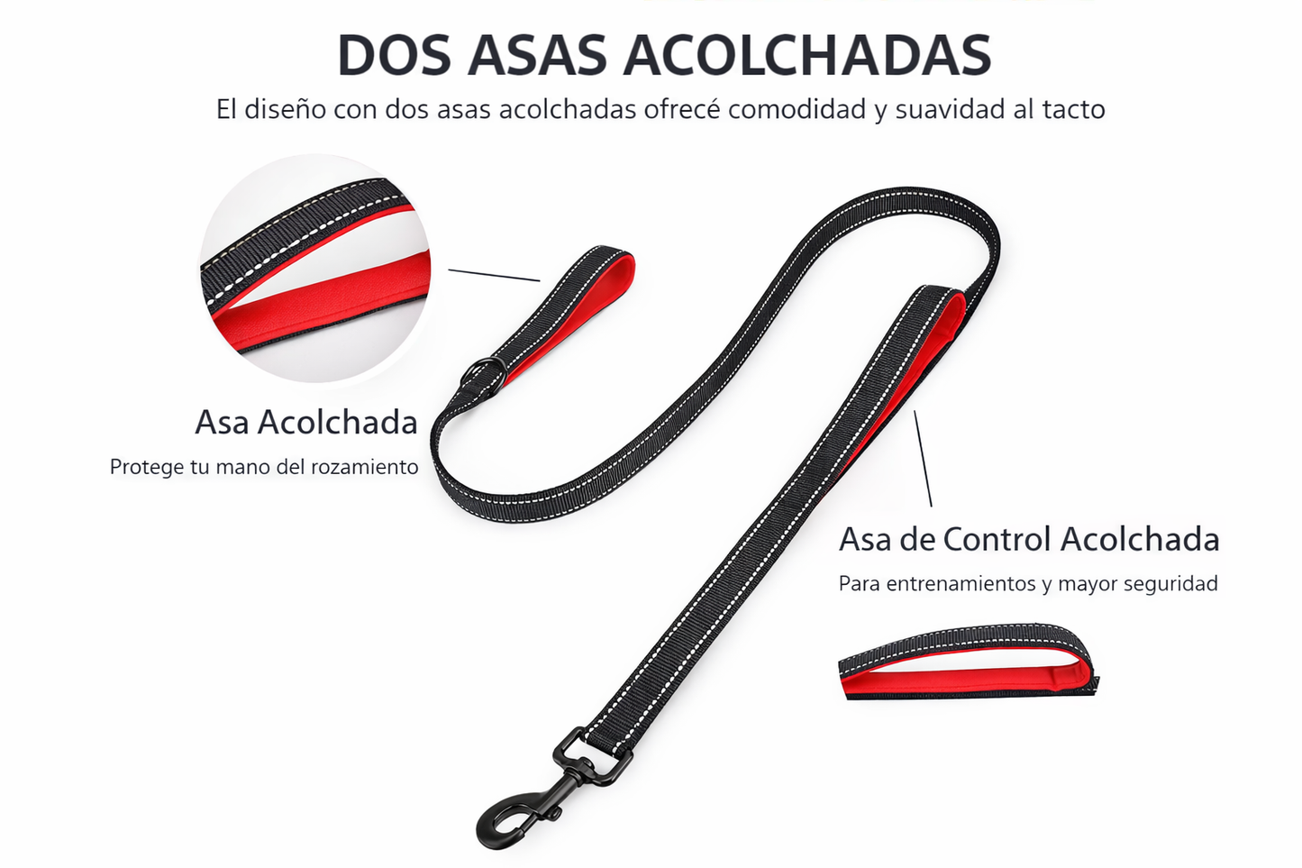 CORREA AVENTURDOG CONTROL PADDED PRO