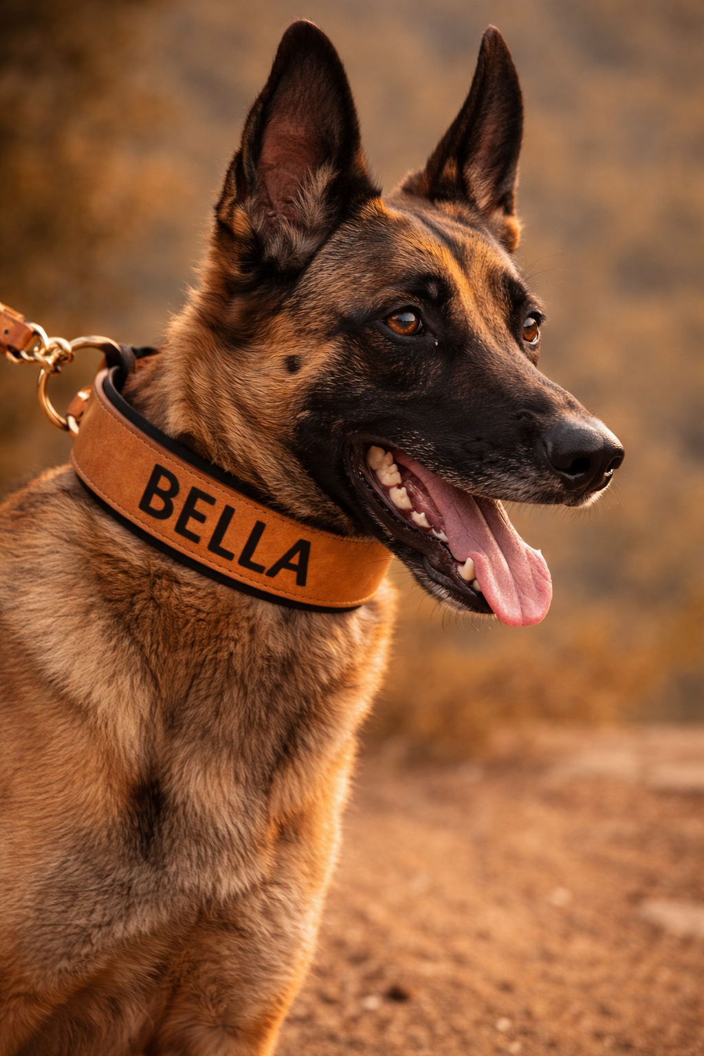 COLLAR AVENTURDOG PERSONALIZABLE WARRIOR