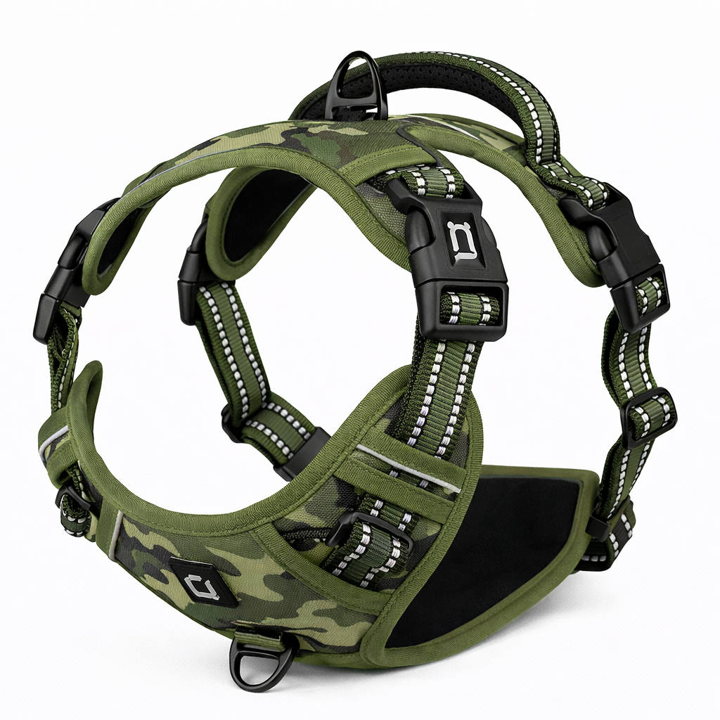 ARNÉS AVENTURDOG TRAIL CONTROL PRO Ranger Green