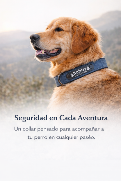 COLLAR AVENTURDOG PERSONALIZABLE TERRA
