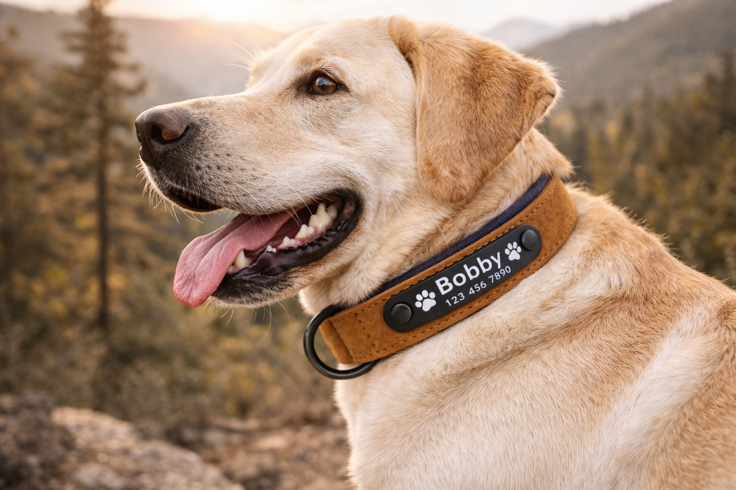 COLLAR AVENTURDOG PERSONALIZABLE TERRA
