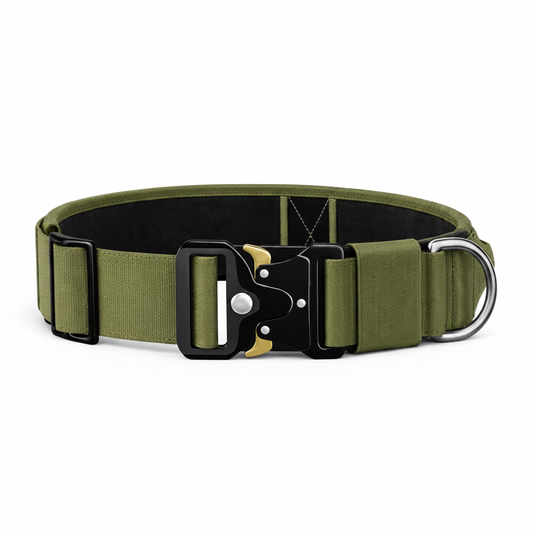 Collar verde - más zoom