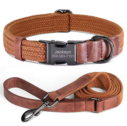 COLLAR &CORREA AVENTURDOG PERSONALIZABLE ST